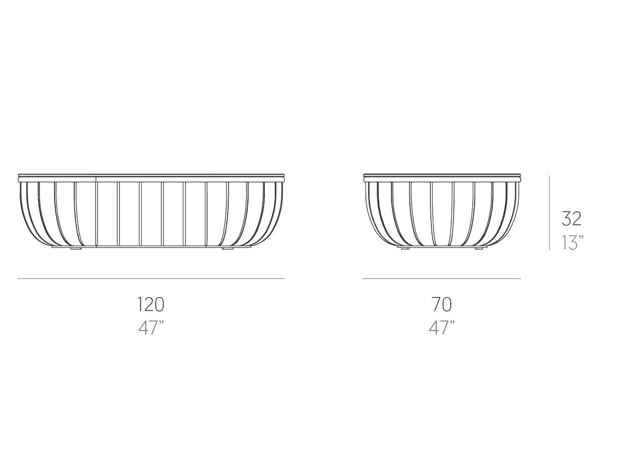 Алюминиевый садовый столик GANDIABLASCO Арена ARCH-00094392 - Вид №10