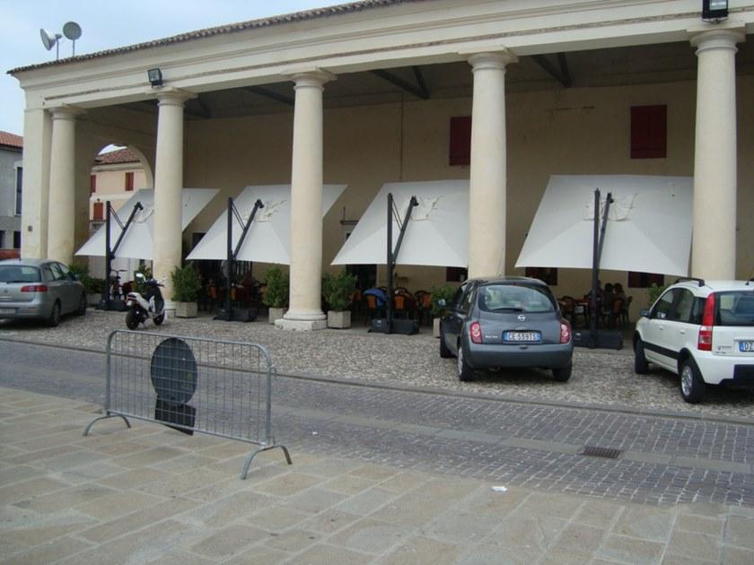 Scolaro Parasol Регулируемый квадратный зонт с боковой стойкой Galileo sun-id-1352146 - Вид №13