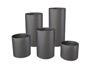 Круглая ваза из стекловолокна