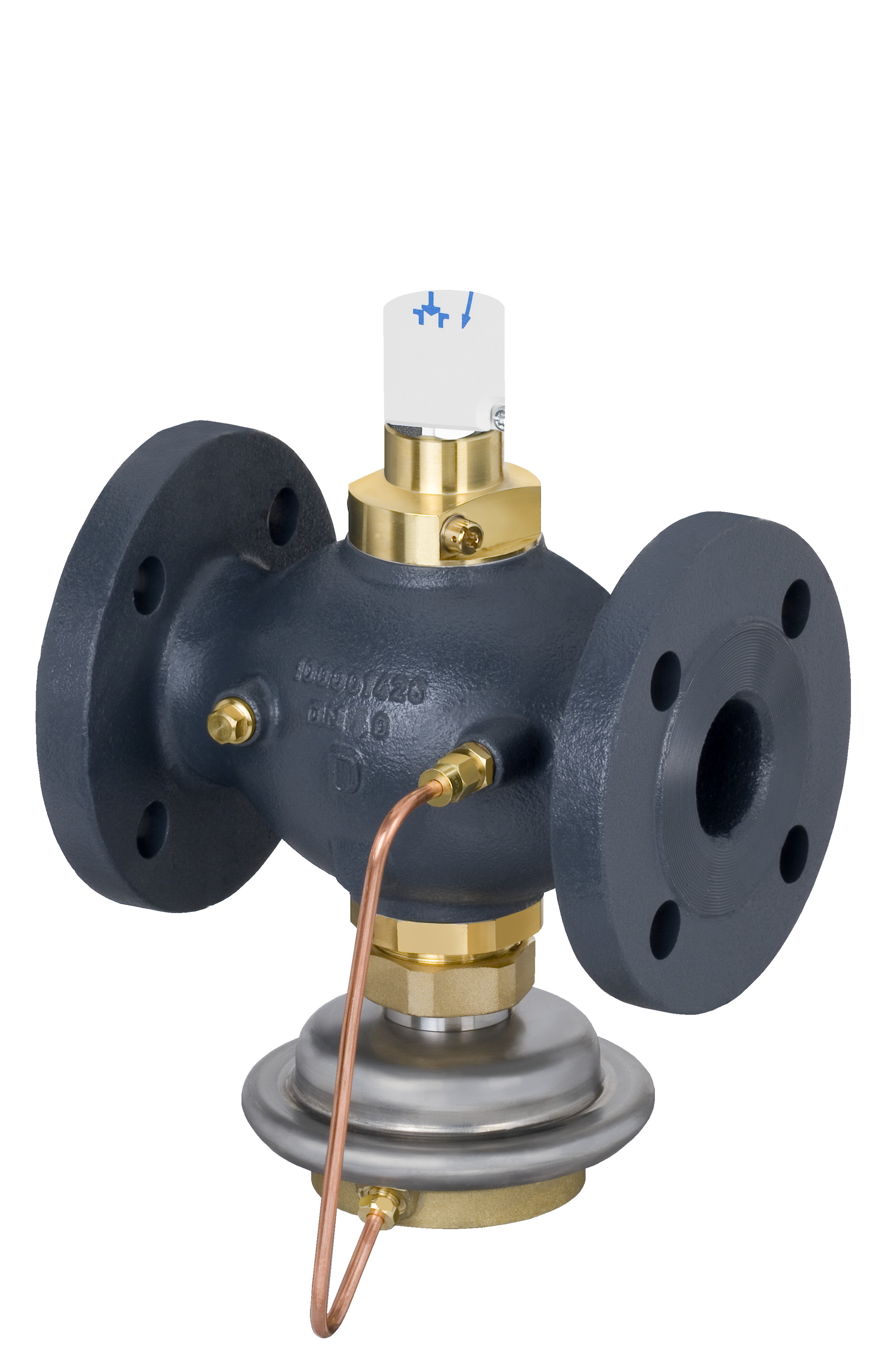 Danfoss Клапан регулирующий комбинированный AVQM с наружной резьбой или фланцевый Комб. р-рAVQM PN16 20/6,3//0,2/резьб. 003H6738  - Вид №55