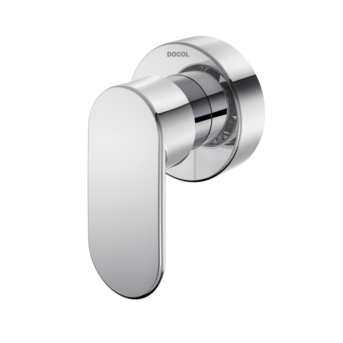 00886406 Отделка приводки Основание 1/2", 3/4" и 1" матовый никель Docol DOCOL KAILA 