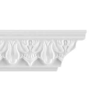 Плинтус потолочный инжекционный D 420/45 ( 90 шт. в упак.)