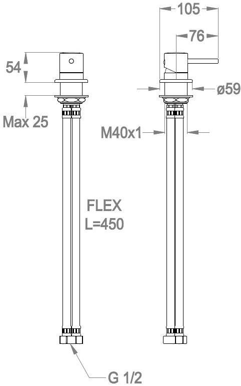 Fir Italia Напольный пульт дистанционного управления Cleo 84 8451050 - Вид №1