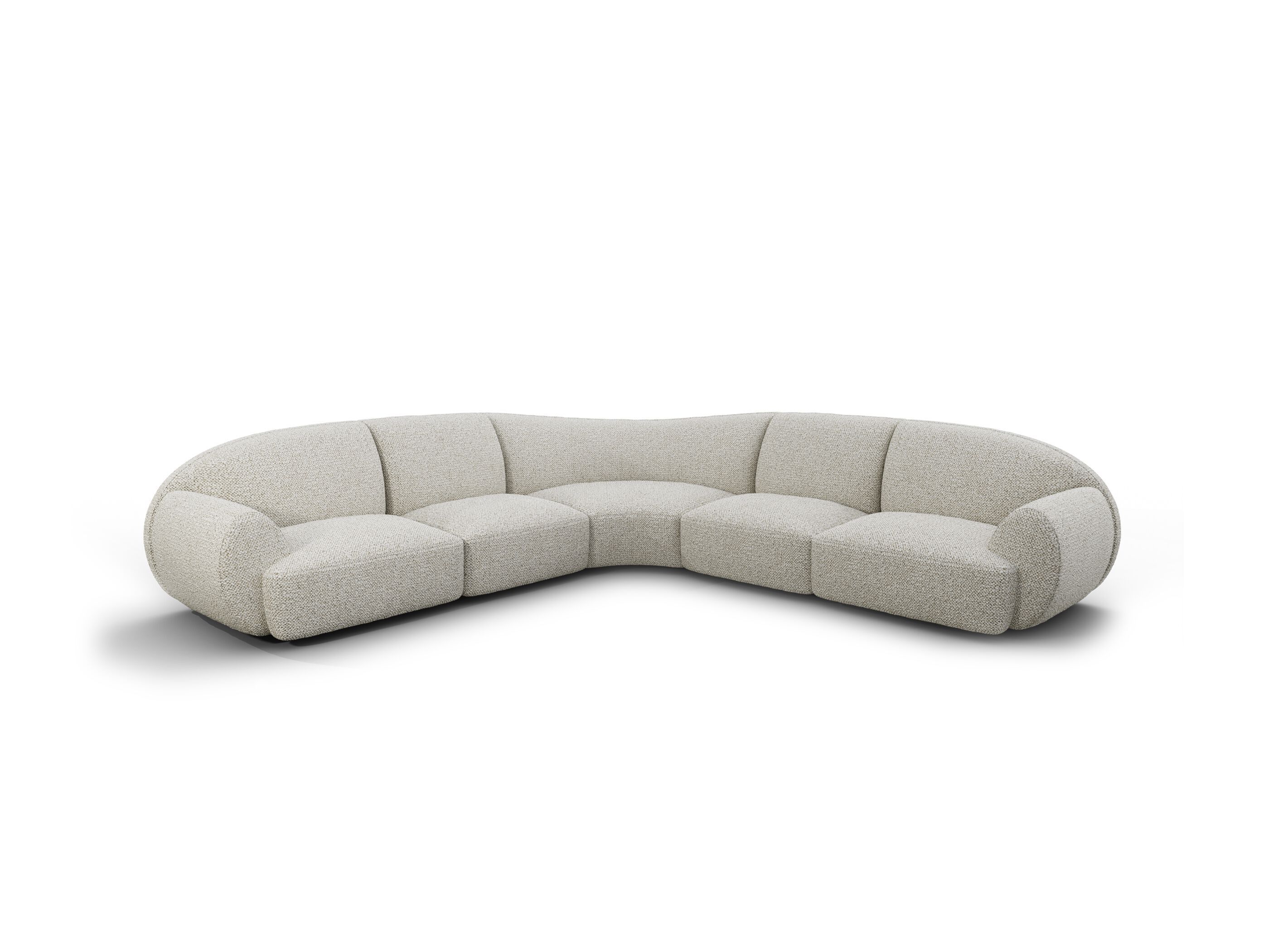 Угловой диван из ткани Natuzzi Italia память ARCH-00119901 - Вид №4