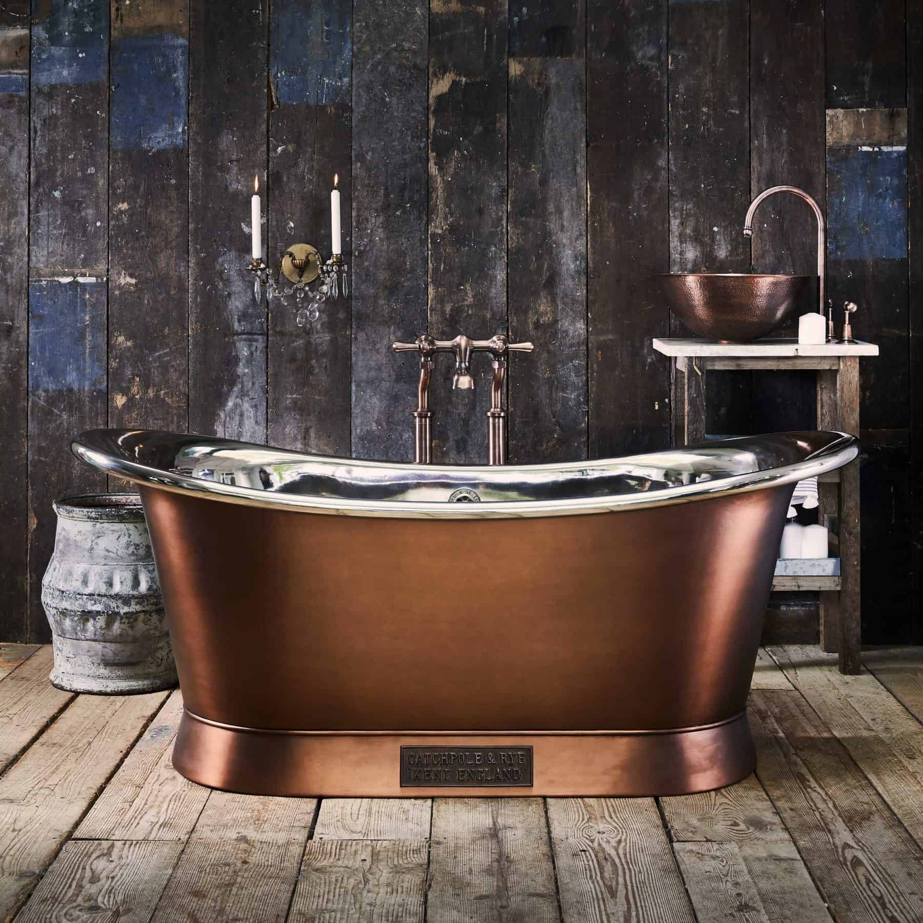 Copper Baths ванна The Copper Bateau Catchpoleandrye 