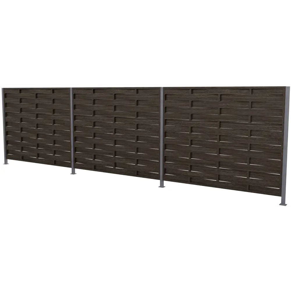 Еврожалюзи Утёс 2.5x2 м коричневый Santreyd STLM-2001523 - Вид №5