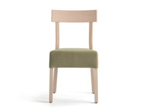 Стул из бука с мягким сиденьем