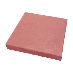 Плитка тротуарная 500x500x70 мм цвет красный 83240040 STLM-2007899