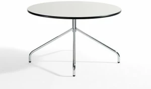 ENEA Круглый журнальный столик из HPL с основанием 4 звезды Oh!