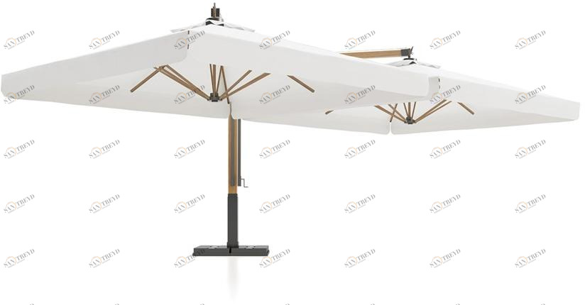 Atmosphera Двойной зонт из акриловой ткани Ombrelloni sun-id-1429381