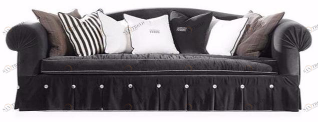 Gianfranco Ferré Home Мягкий 3-х местный диван из ткани  Ste.211.b 