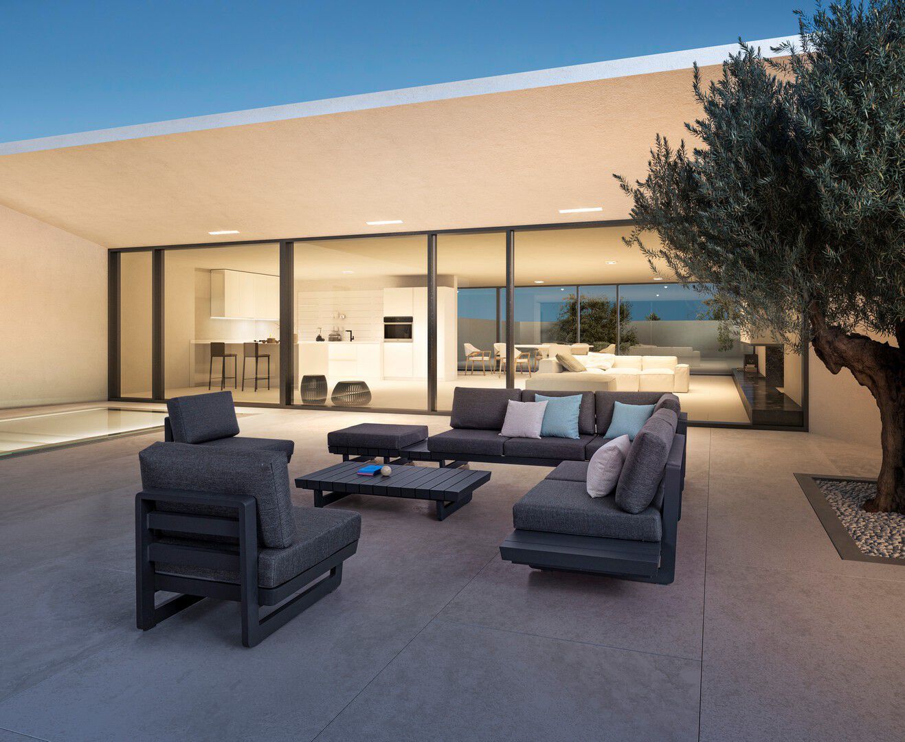 Съемное садовое кресло из ткани BIZZOTTO Infinity ARCH-00045367 - Вид №13