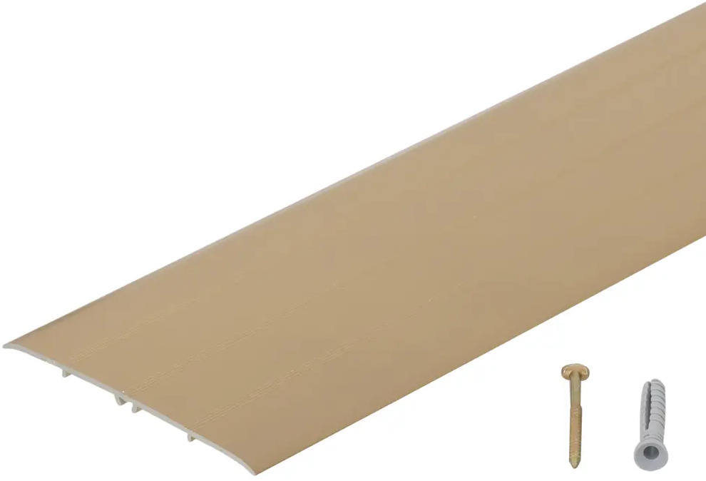 ARTENS Золотой порог-стык для напольных покрытий 90 см 17854951