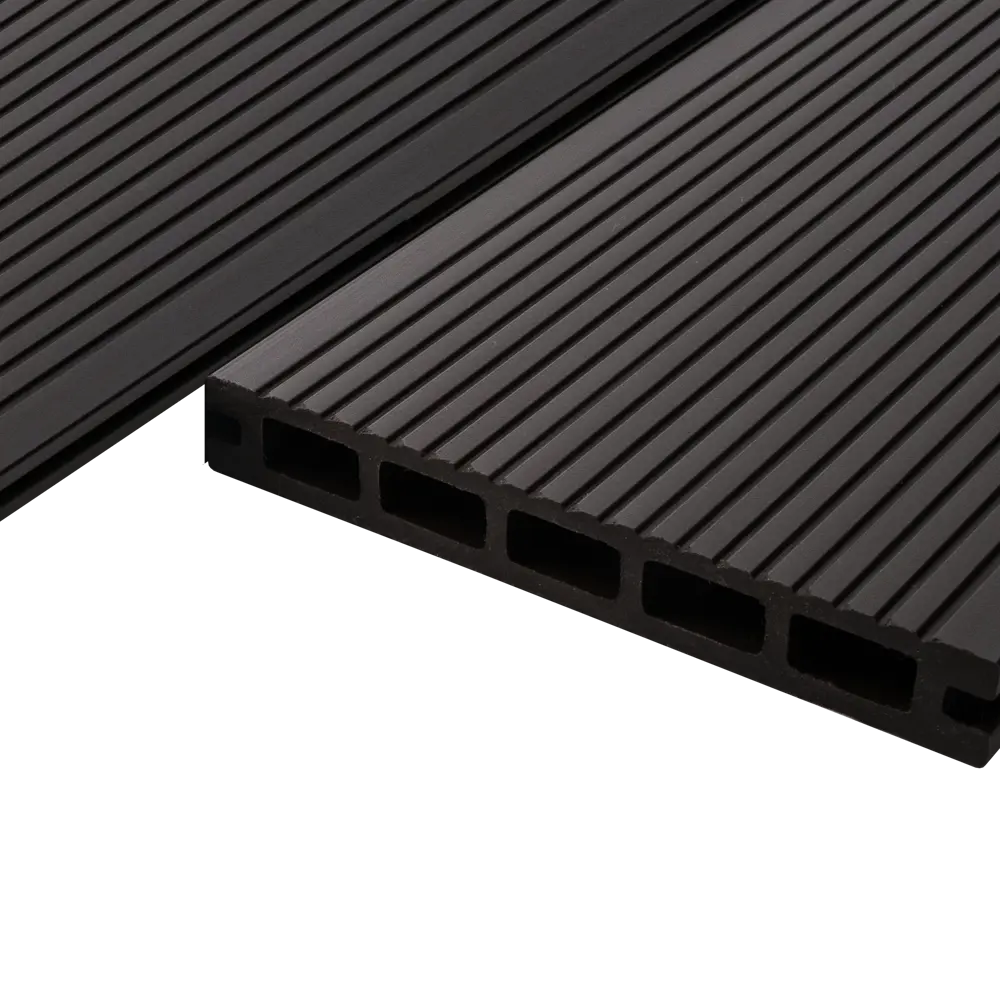 Террасная доска ДПК T-Decks цвет Венге 4000x150x20 мм двусторонний вельвет 0.45 м² STLM-2132737 - Вид №7