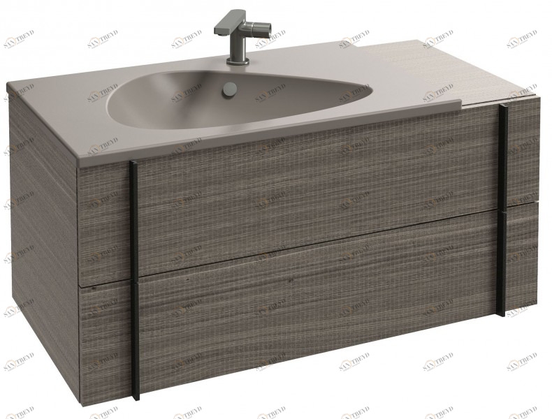 EB3031-NR2 Мебель 100 см для раковины-столешницы 80 cм Jacobdelafon NOUVELLE VAGUE Santreyd