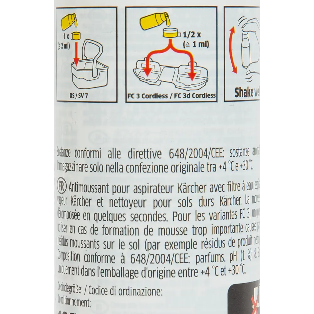 Пеногаситель для пылесосов Karcher Foamstop Fruity 125 мл 84780304 STLM-2053922  - Вид №2