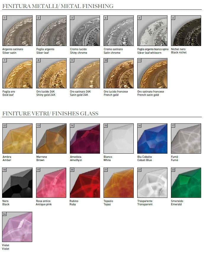 Подвесной светильник с кристаллами Swarovski® Euroluce Lampadari Toochic ARCH-00121019 - Вид №3