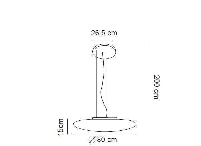 Светодиодный подвесной светильник из полиэтилена Alma light ARCH-00009326 - Вид №1