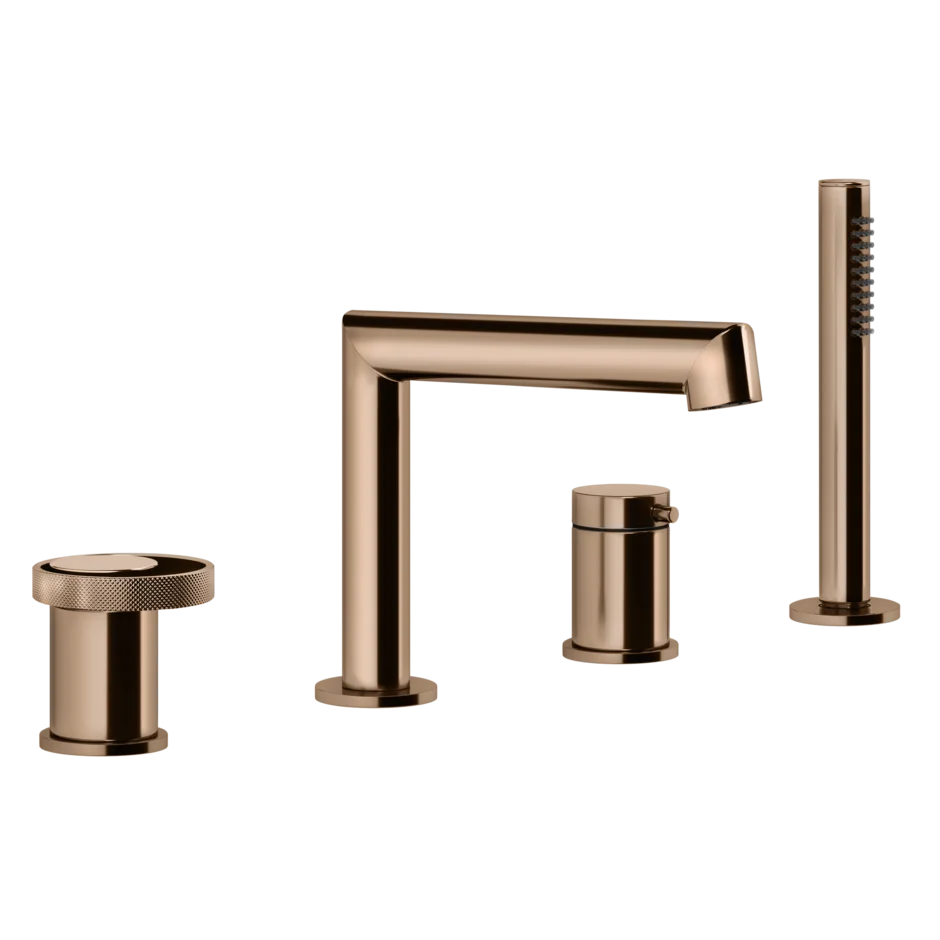 Смеситель для ванны 63337 030 Gessi Anello МЕДЬ PVD 63337030