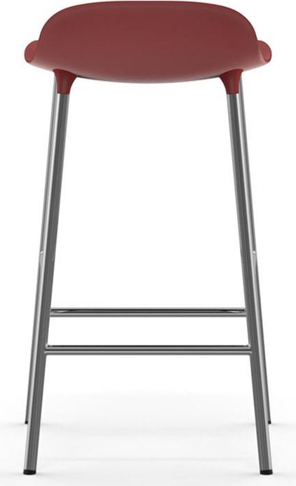 603161 Barstool 65 см Chrome Red Normann Copenhagen Form - Вид №3