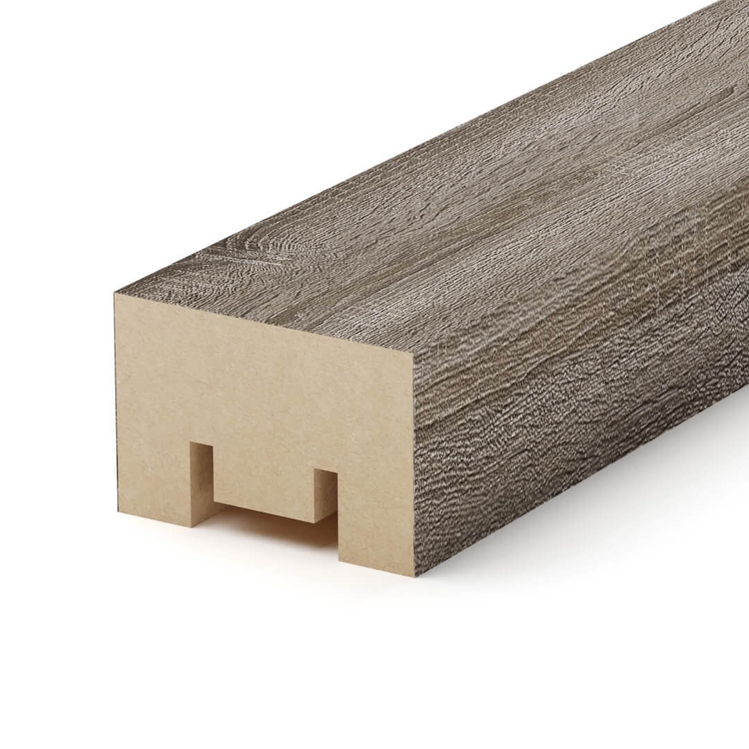 Интерьерная рейка МДФ STELLA Милана Дуб Винтаж 20*30*2700 (уп.8 шт.) Standart STSR-827