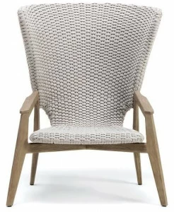 Ethimo Садовое кресло Wing с высокой спинкой Knit Knitpa01