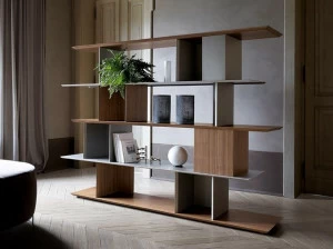 Ronda Design Модульный отдельно стоящий открытый книжный шкаф Libera