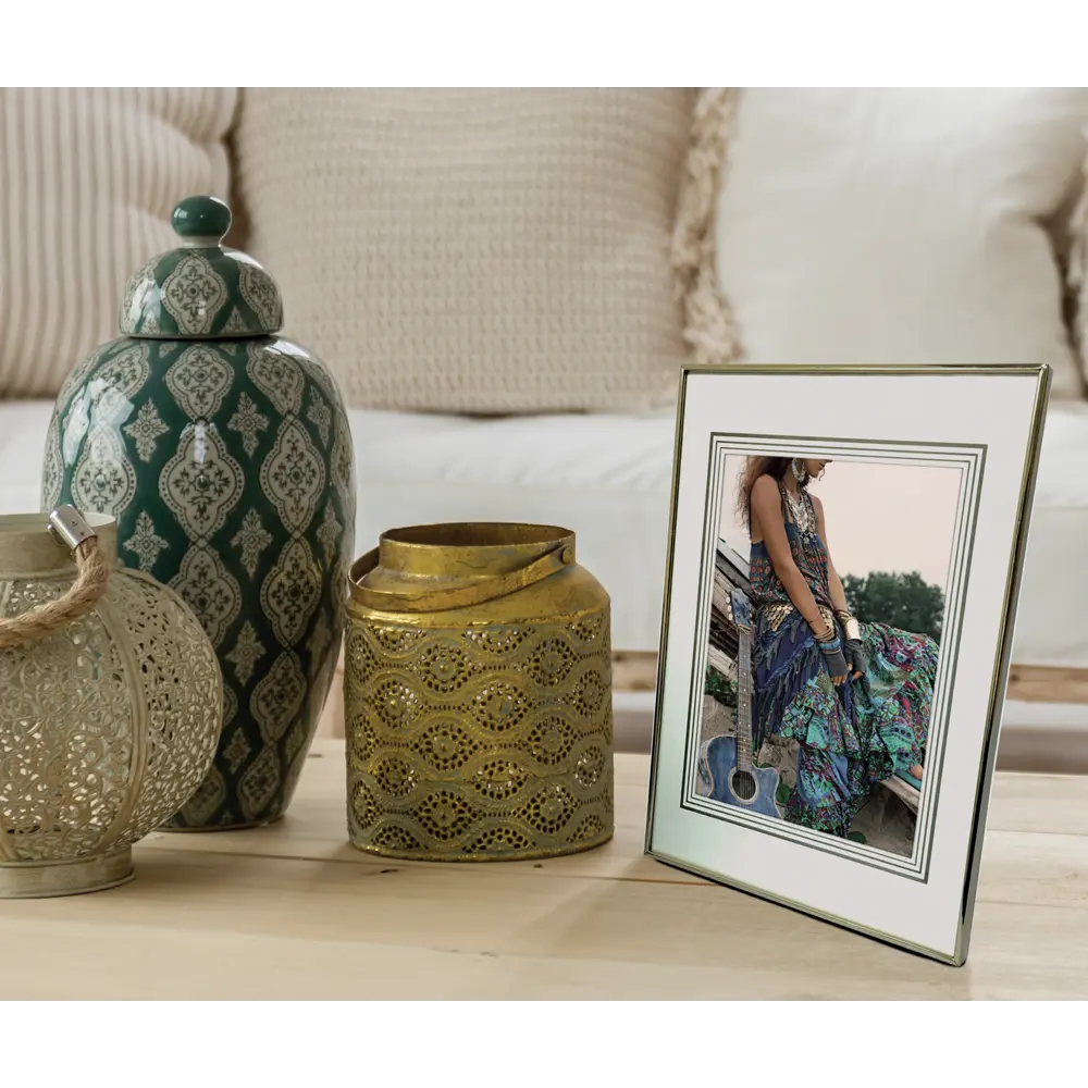 Рамка 21x30 см металл цвет серебристый 82535071 STLM-2074387 Santreyd  - Вид №3