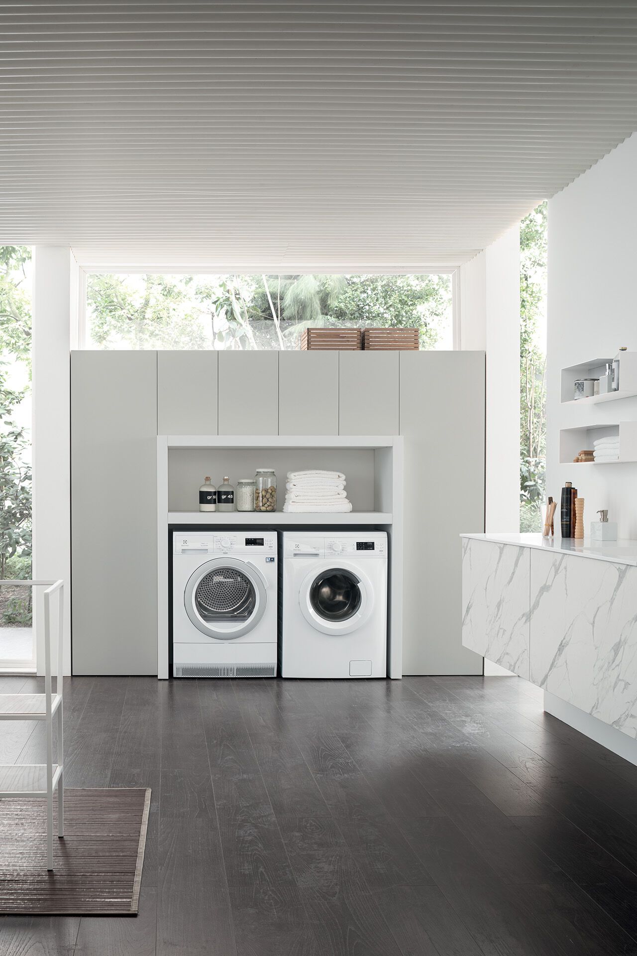 Деревянный шкаф для белья ARCOM I_WASH ARCH-00138892 - Вид №3