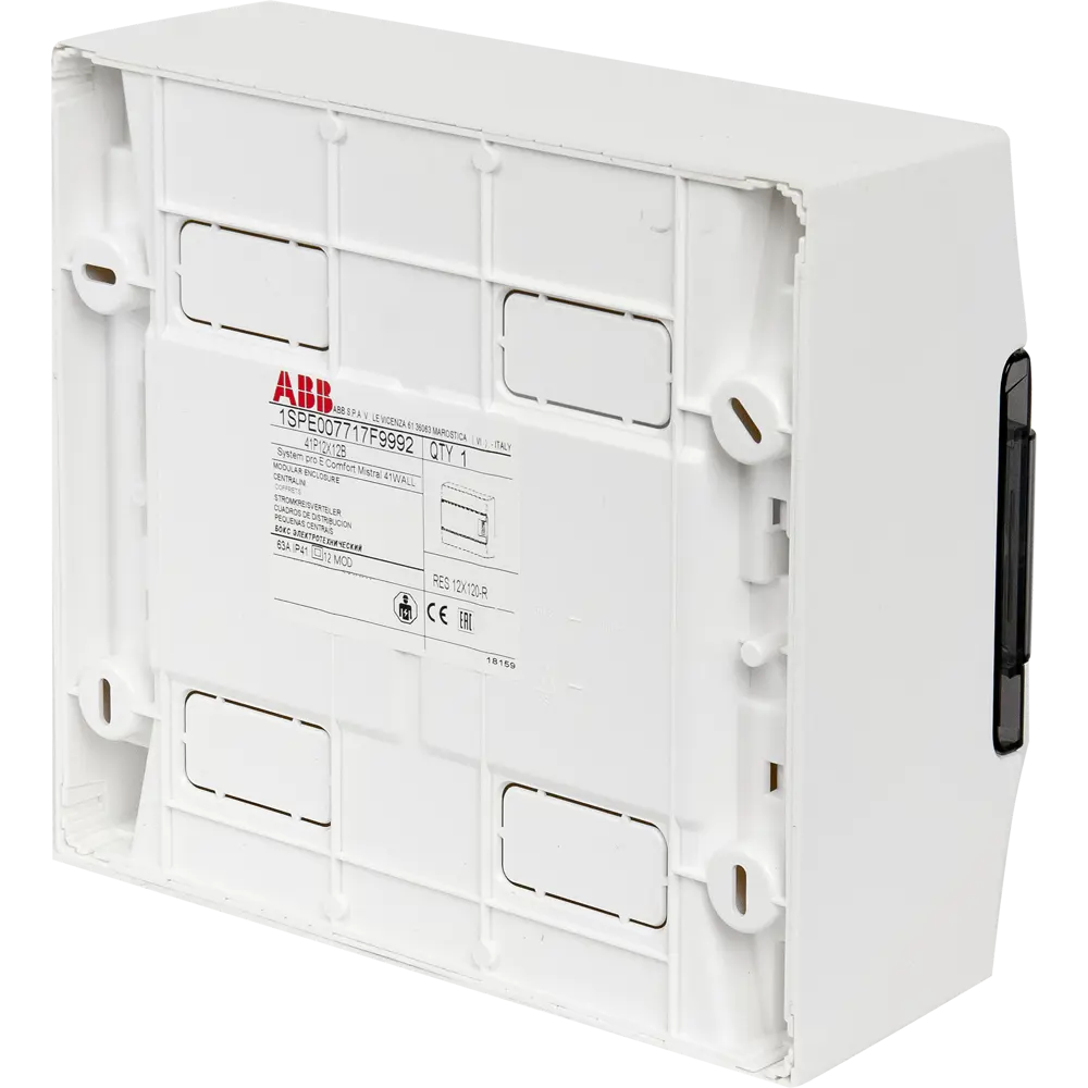 Щит распределительный навесной АBB Mistral 41 12 модулей IP41 пластик ABB STLM-2127214 - Вид №1