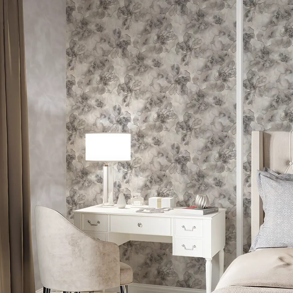 Обои флизелиновые Palitra Planet Roxana серые 1.06 м PP72193-42 STLM-2097152 - Вид №3