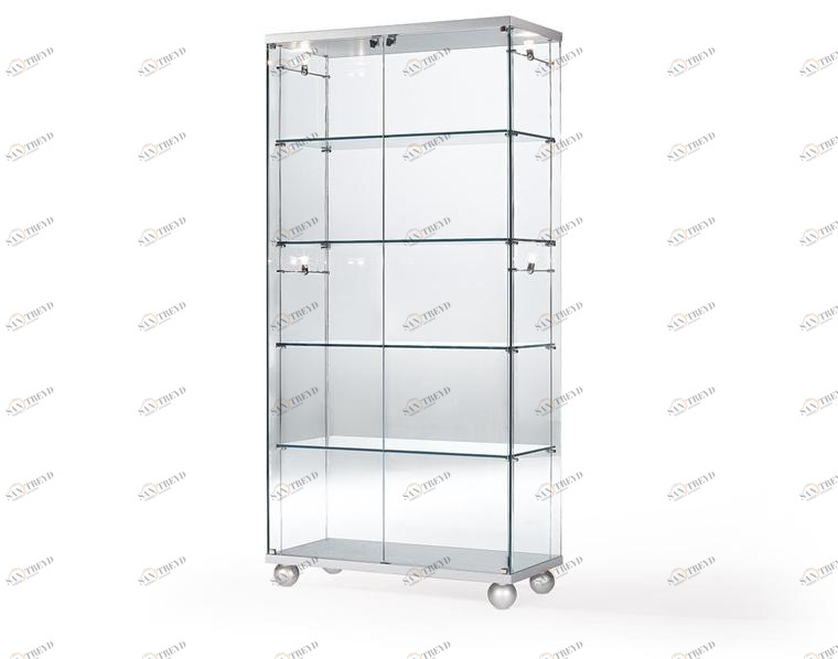 Reflex Открытый книжный шкаф стеклянный разделительный на колесиках sun-id-1493813