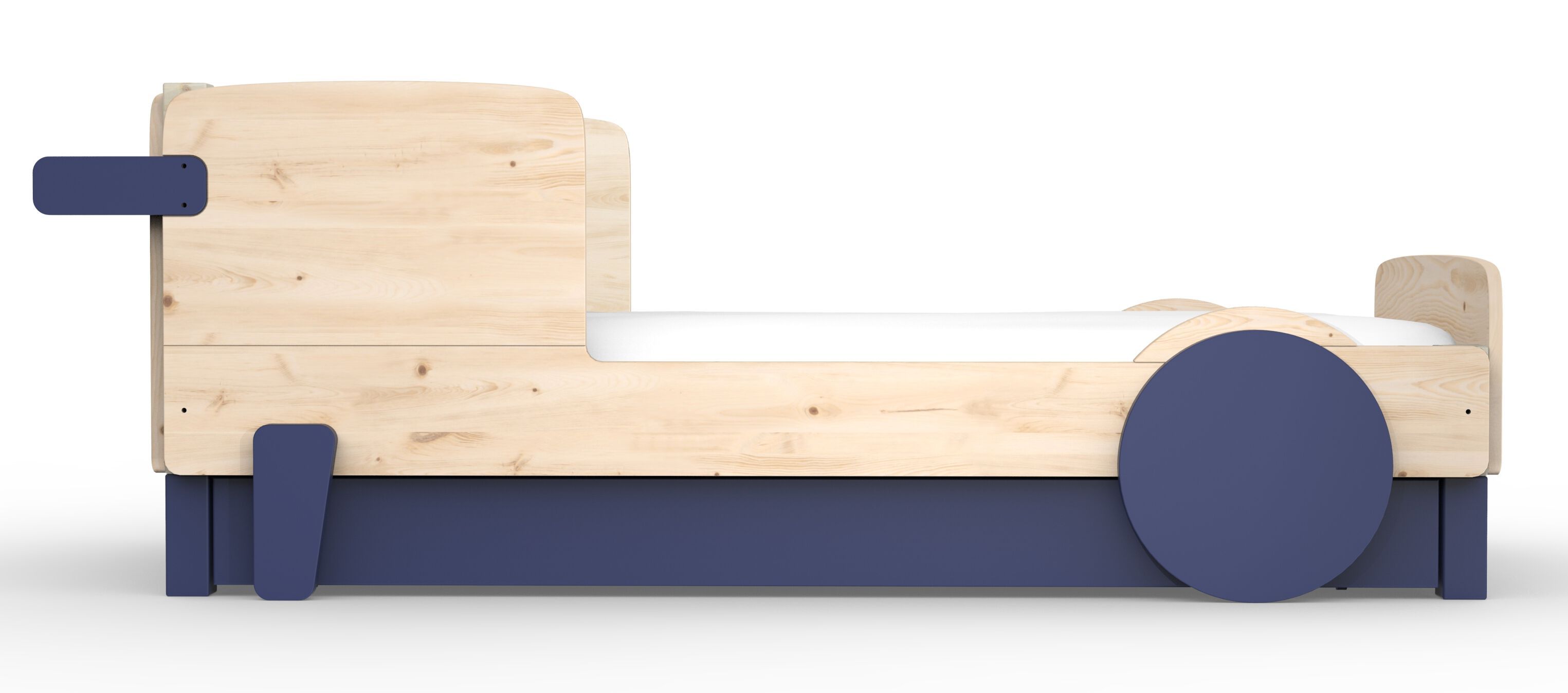Деревянная выдвижная односпальная кровать Mathy by Bols ARCH-00086806 - Вид №2