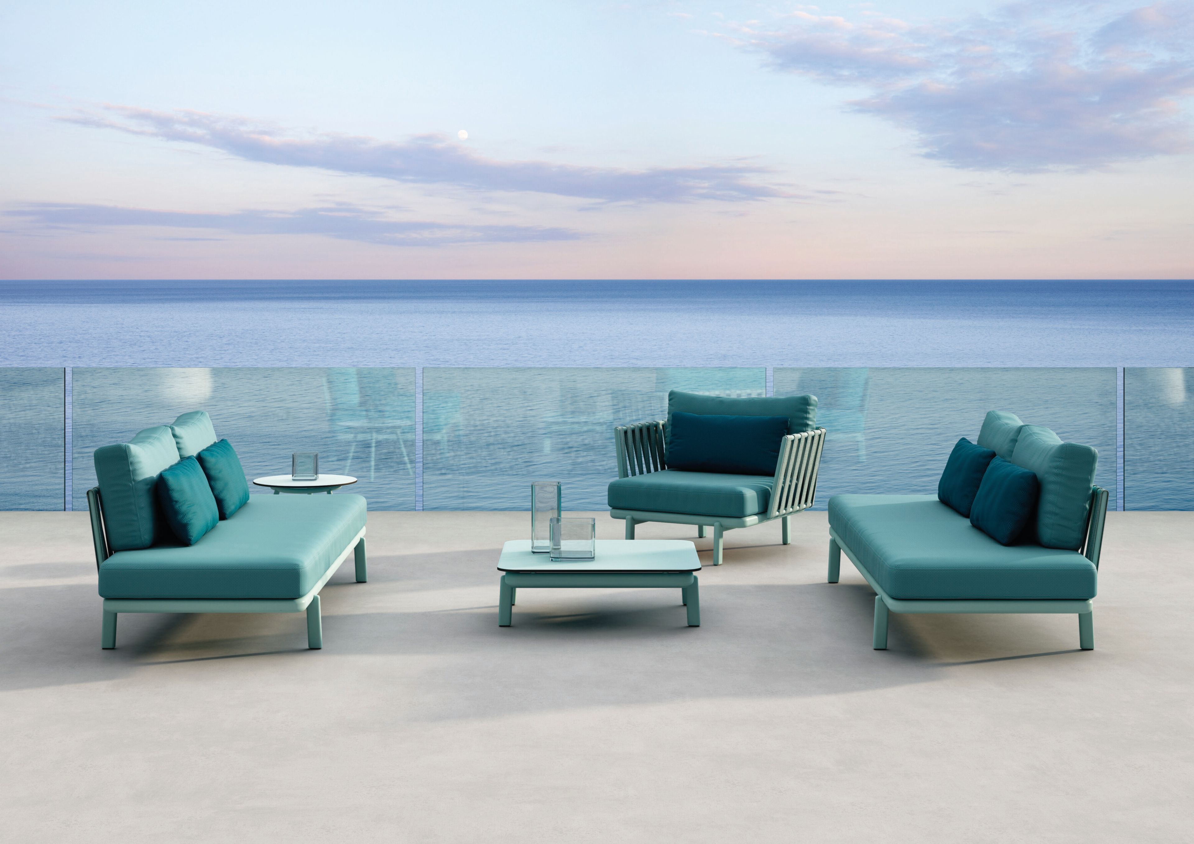 Низкий квадратный журнальный столик Resol Anthea ARCH-00076497 - Вид №4