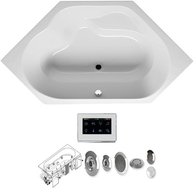 BA4800500000000_pro6 Ванна Riho Winnipeg Santreyd - Вид №2