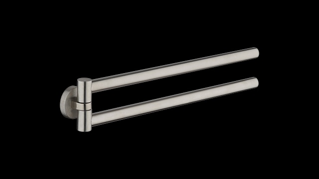 MX214 Держатель для полотенец, двойной, поворотный bagno&associati MAXIMA Bagno & Associati