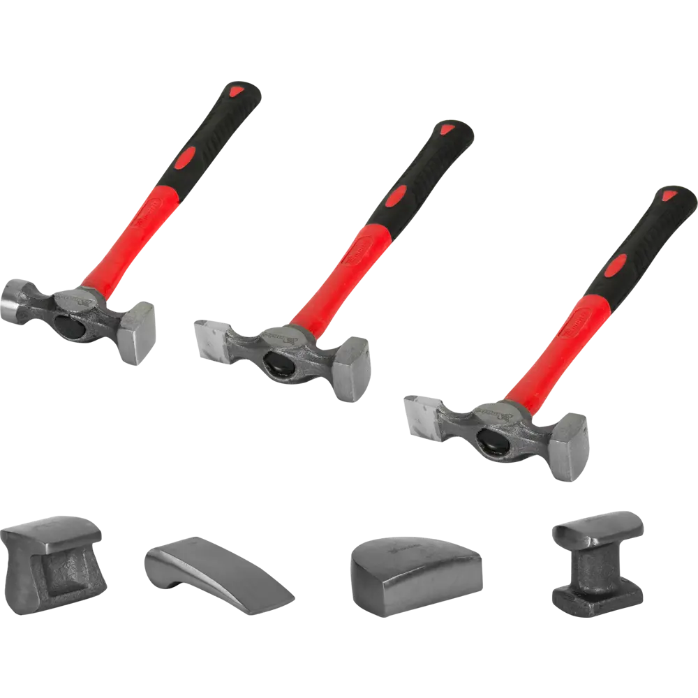 Набор рихтовочный Matrix 3 молотка/4наковальни Santreyd STLM-2174670 - Вид №1