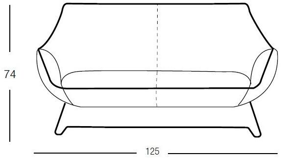 Egoitaliano Кожаный диван Namy sun-id-1466763 - Вид №1
