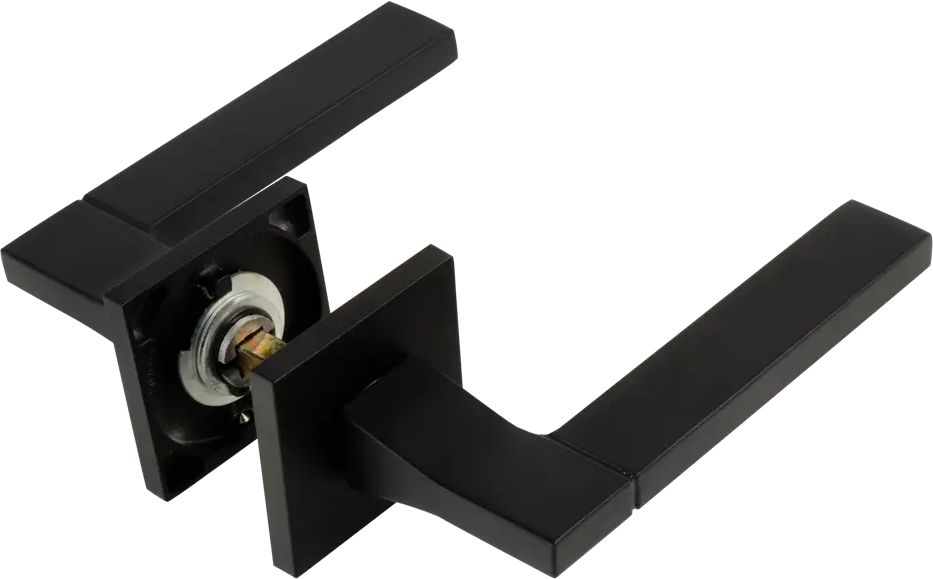 Дверные ручки Edson EDS-133H-Q2 в элегантном черном исполнении 85170387