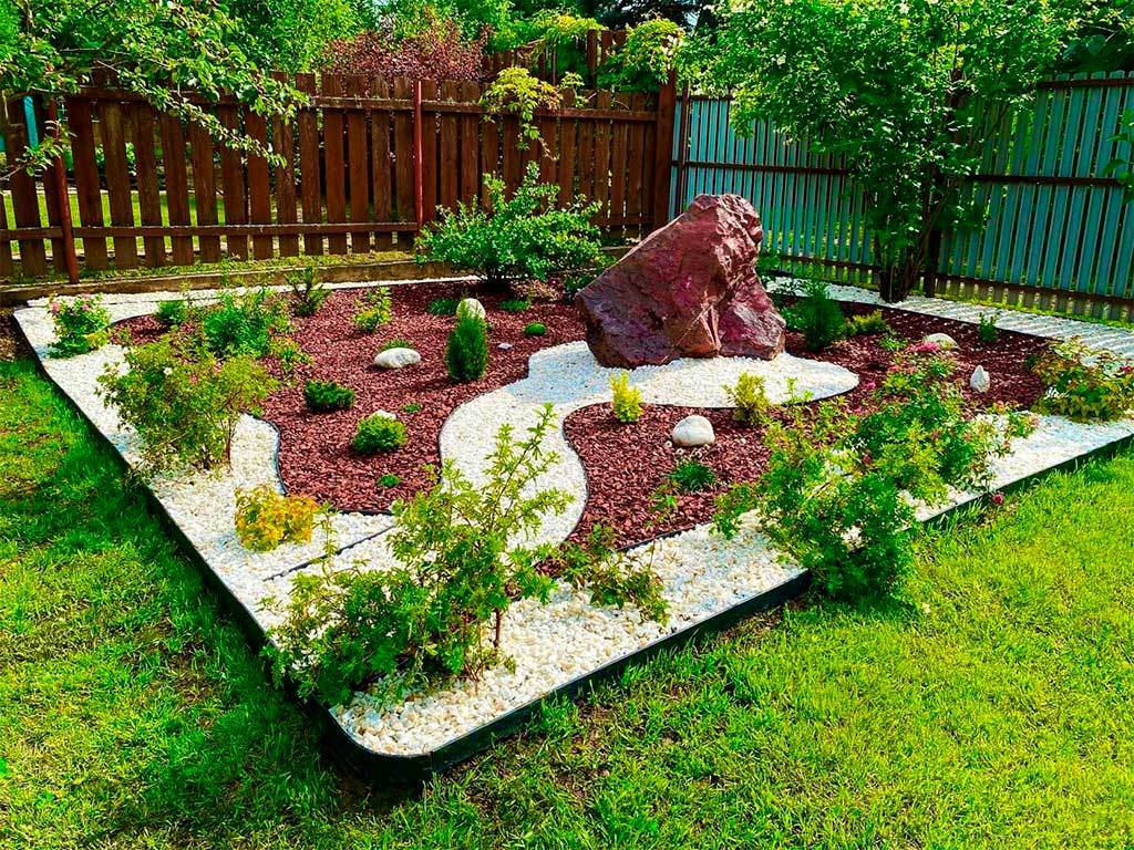 Пластиковый бордюр 58 мм, длина 1 м ГеоПластБорд GPBST-51 - Вид №3