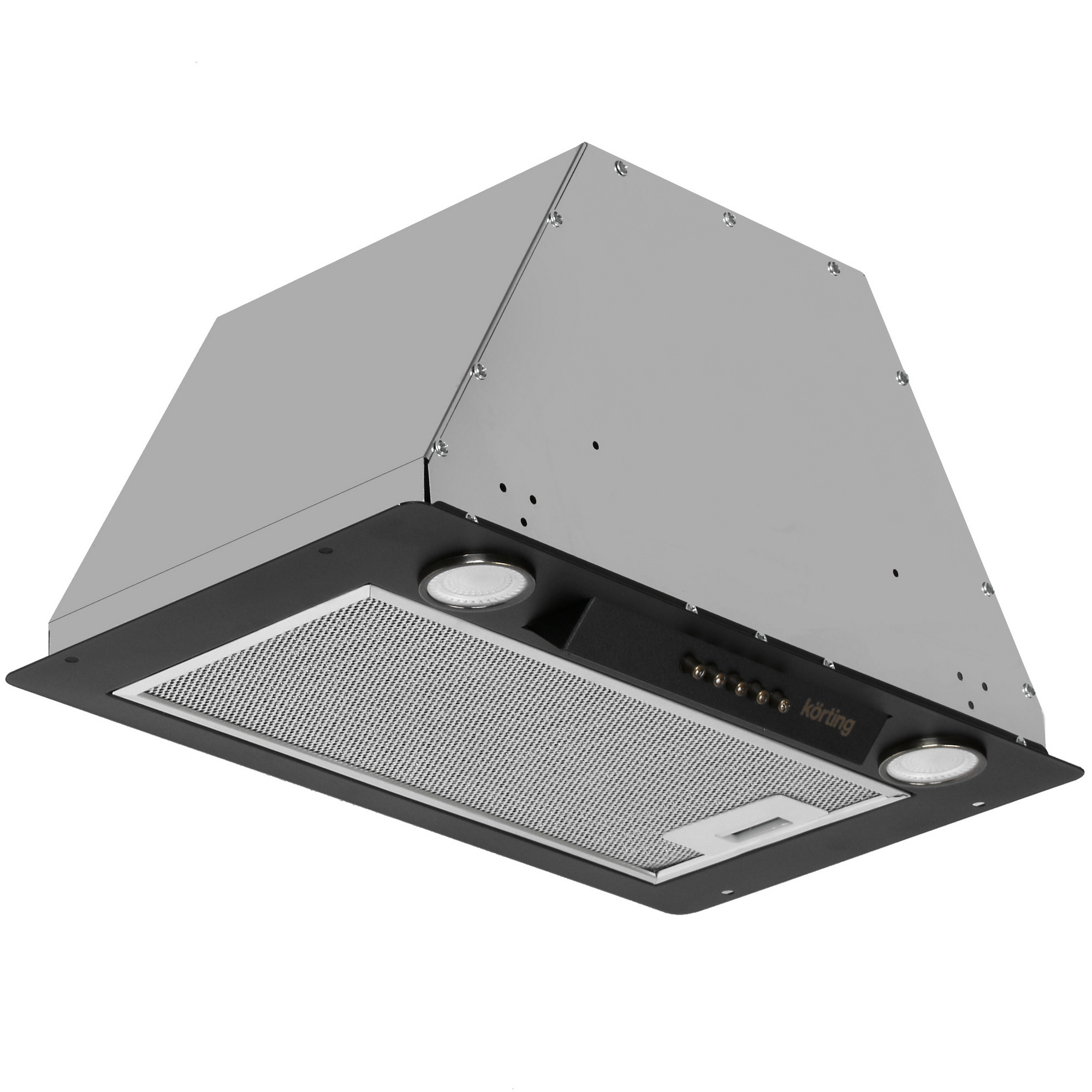 8169894 Вытяжка полновстраиваемая Korting KHI 6631 RN черный/золотистый STDN-0151043