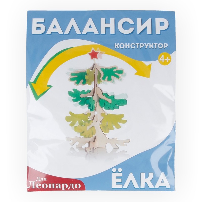 13 Конструктор-БАЛАНСИР №2 Елка 19 элемент. Mod BALANCE TOYS 