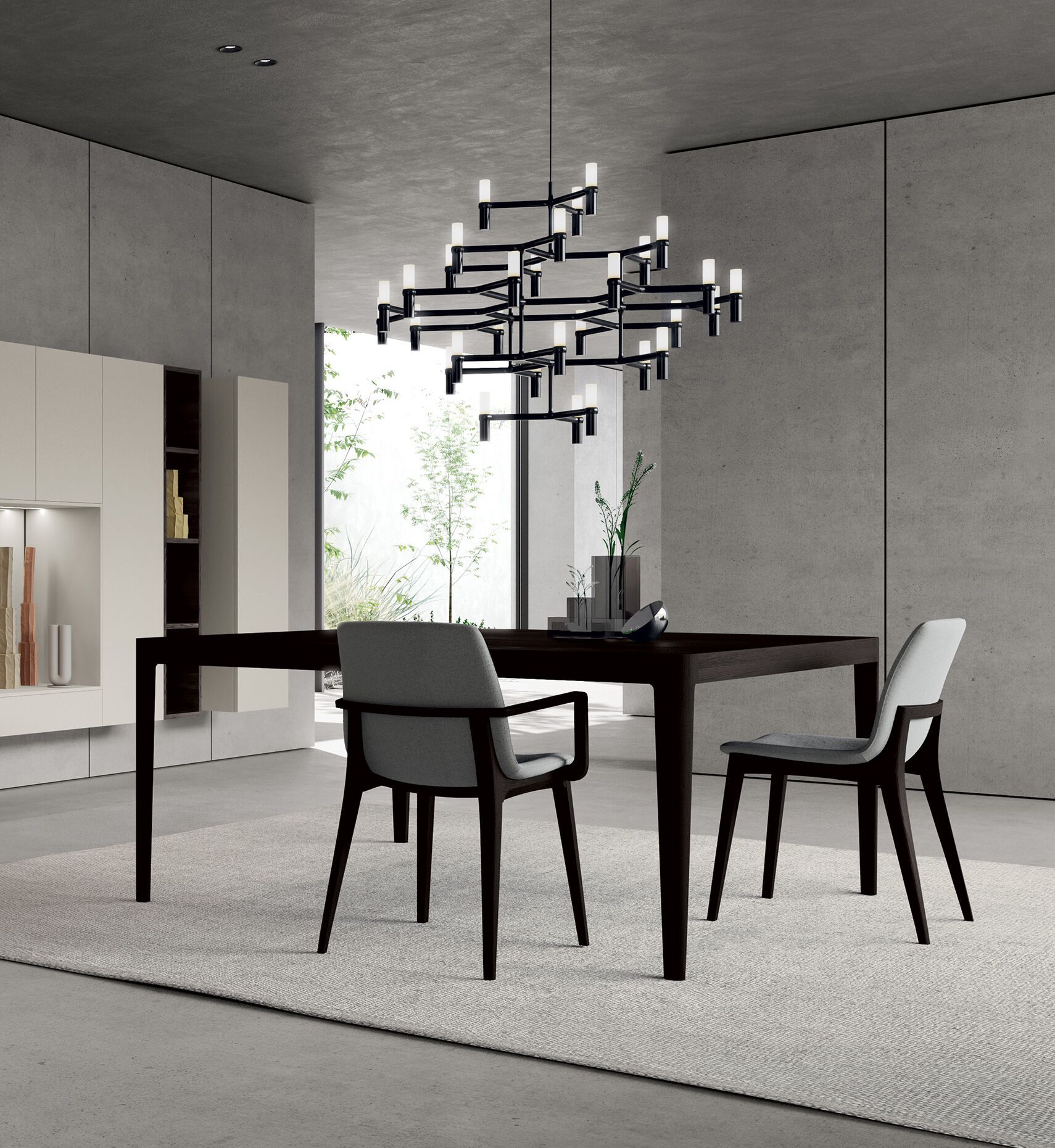 Кожаный мягкий стул Kico Living Complements ARCH-00032645 - Вид №2