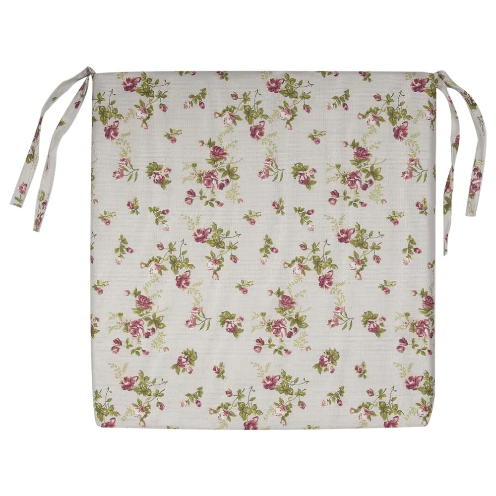 Галета для стула «Прованс» на молнии 40х40 см цвет бежевый Santreyd STLM-2165966