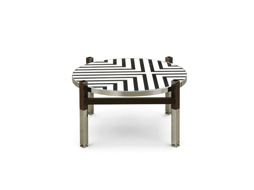 Многослойный круглый журнальный столик ROCHE BOBOIS Maison Lacroix ARCH-00086625 - Вид №3