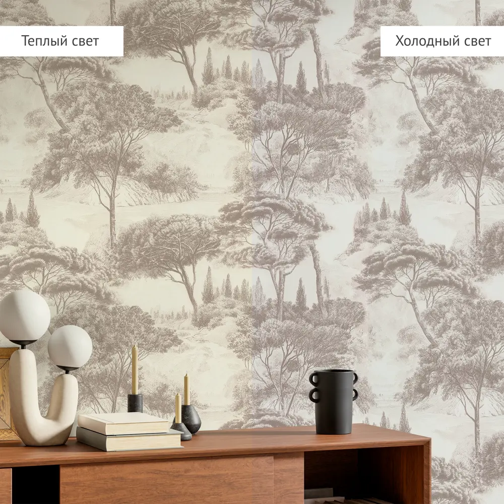 Обои флизелиновые Аспект Ру Шепот бежевые 1.06 м 78028-12 STLM-2180098 - Вид №5