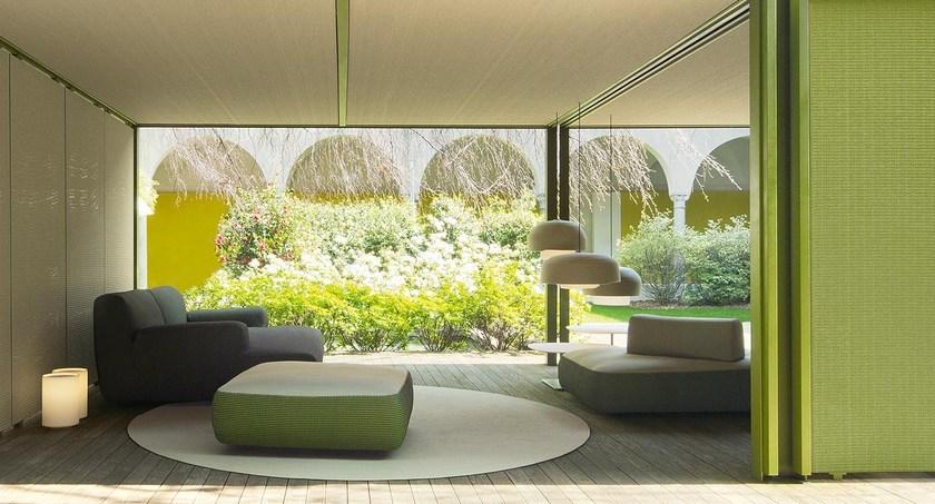 Paola Lenti Садовый пуф из ткани sun-id-1452360 - Вид №5