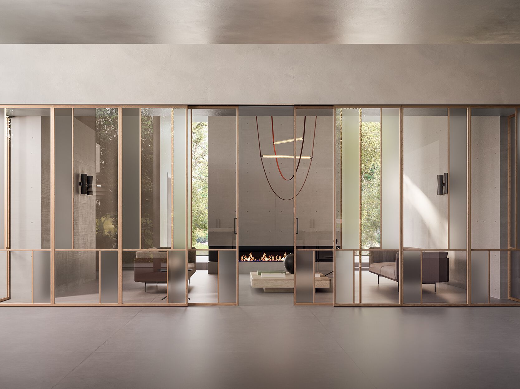 Стеклянная дверь GAROFOLI нас ARCH-00075527