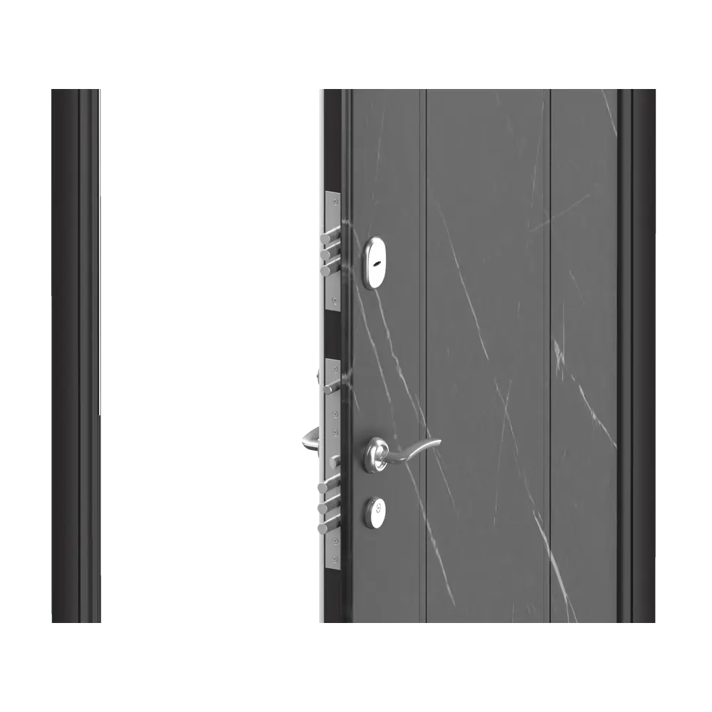 Дверь входная металлическая Премиум New 98x205 см правая силк милк DOORHAN STLM-2203786 - Вид №2