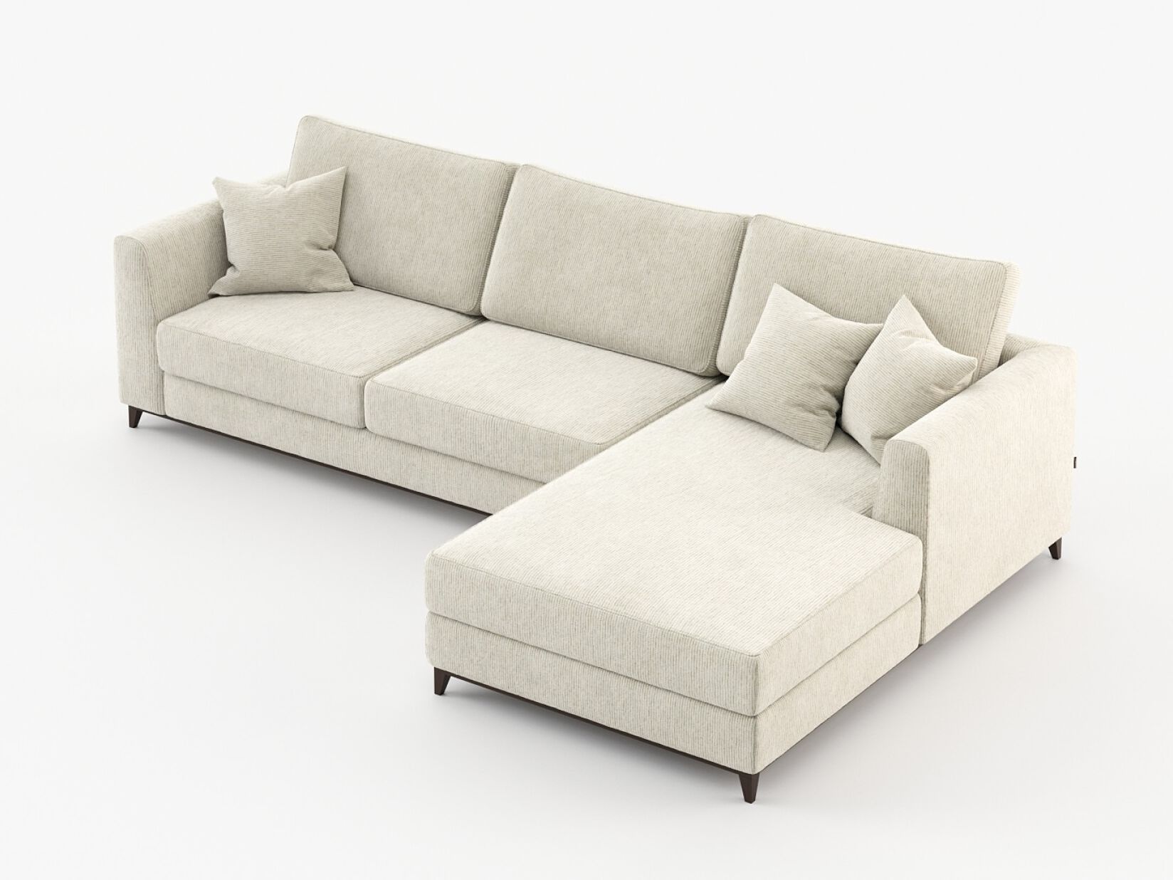 Тканевый диван с полуостровом Laskasas ARCH-00050829 - Вид №4